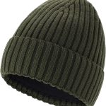 Connectyle Classic Men's Warm Winter Hats Thick Knit Cuff Beanie Cap with Lining
